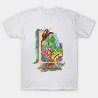 L - an illuminated letter T-Shirt